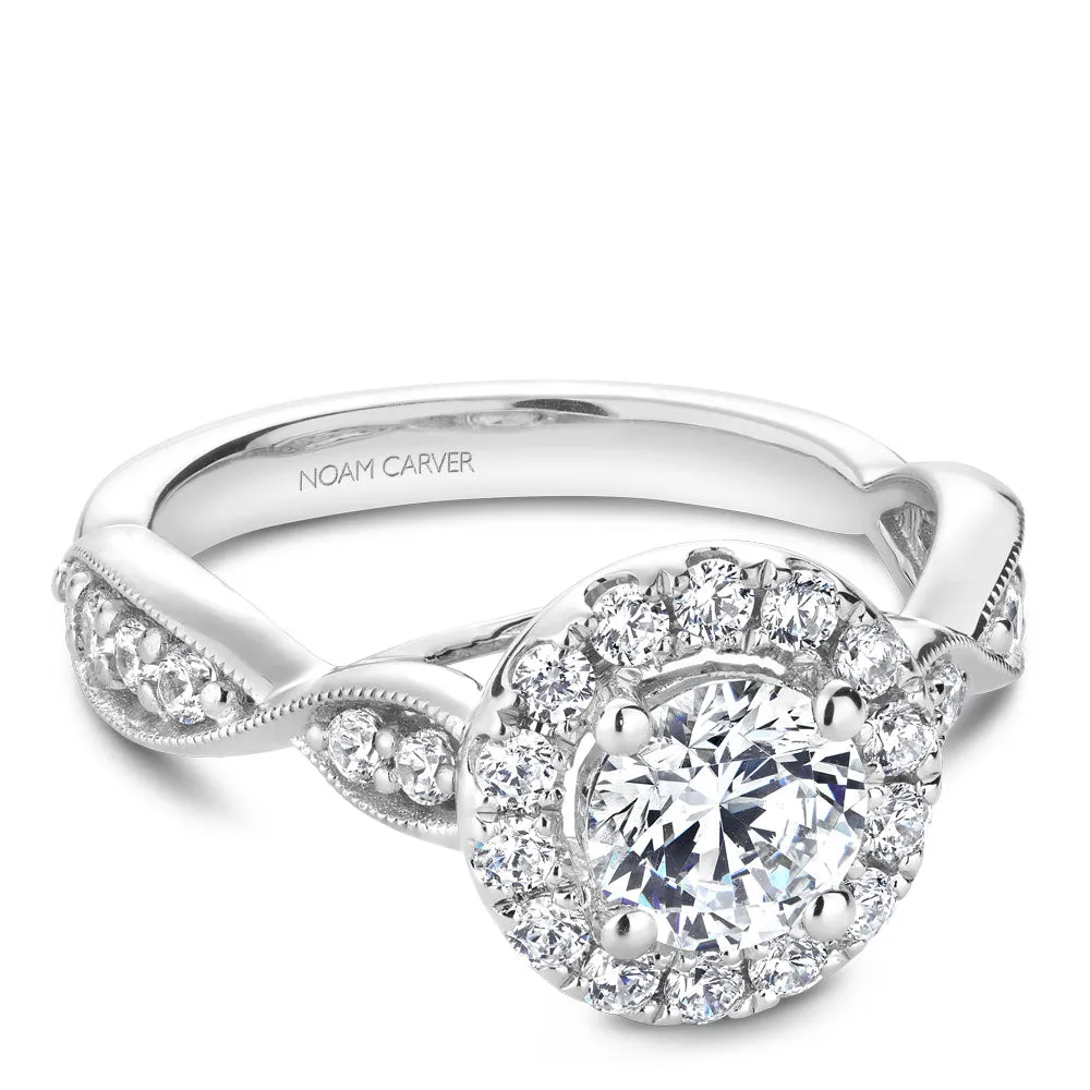 Noam Carver Engagement Ring - B160-01WZ-100A