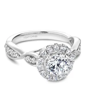 Noam Carver Engagement Ring - B160-01WZ-100A