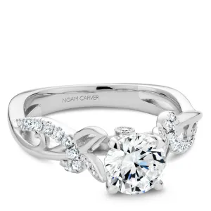 Noam Carver Engagement Ring - B334-01WM-100A