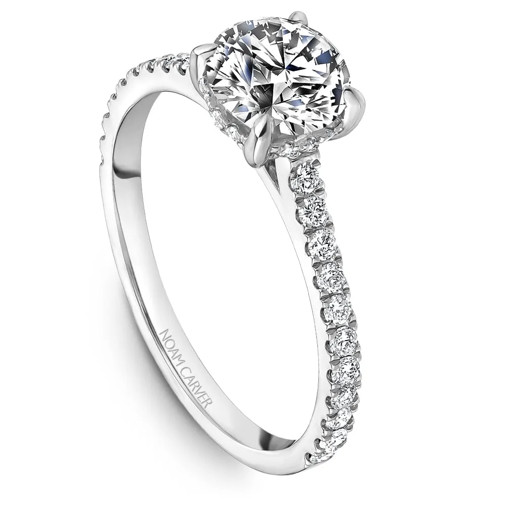 Noam Carver Engagement Ring - B505-01WS-100A