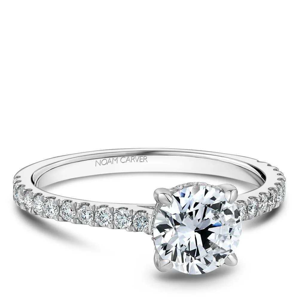 Noam Carver Engagement Ring - B505-01WS-100A