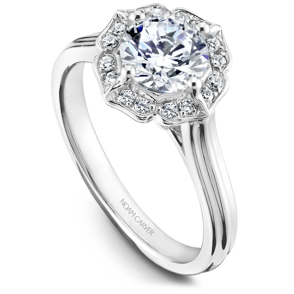 Noam Carver Engagement Ring - R030-01WZ-100A