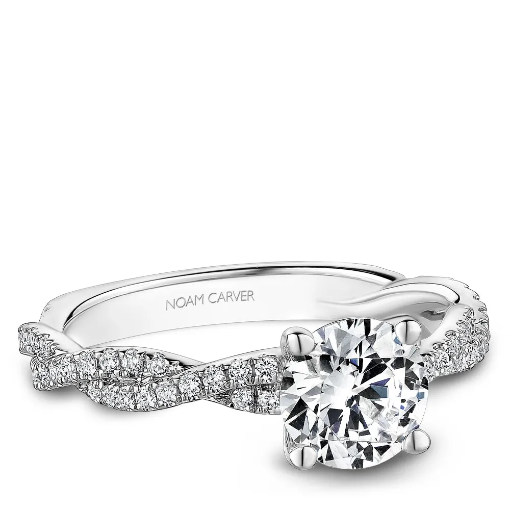Noam Carver Engagement Ring - R053-02WM-100A