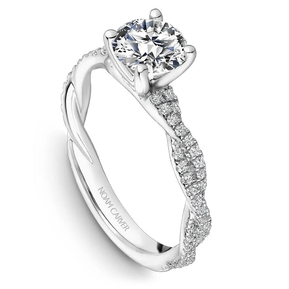 Noam Carver Engagement Ring - R053-02WM-100A