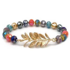 October Nights Leaf Bracelet