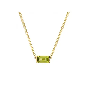 Peridot Bonbon Necklace