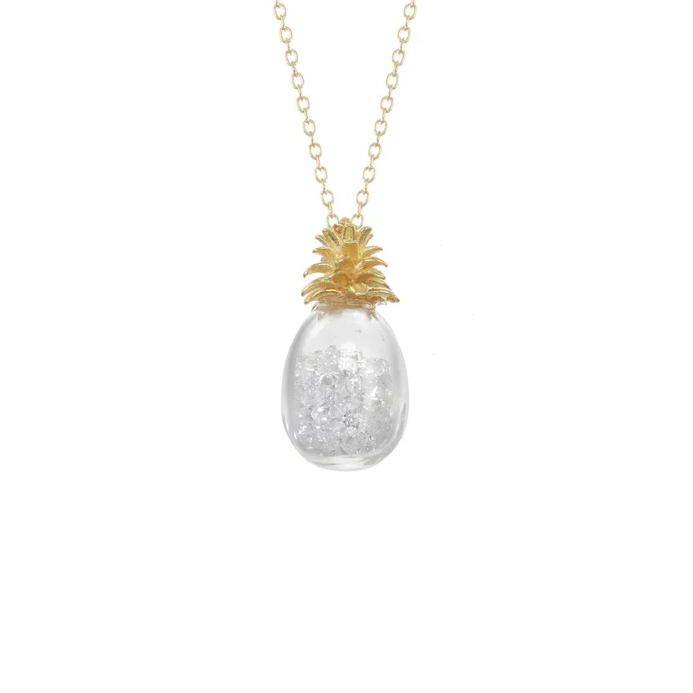 Pineapple Shaker Necklace
