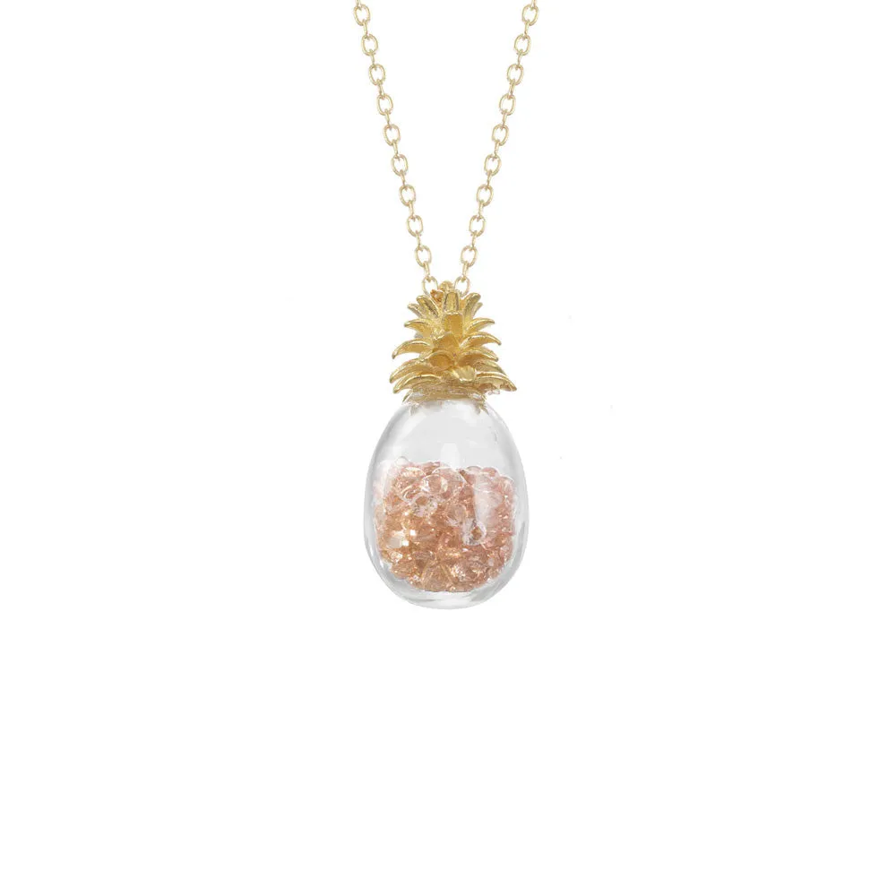 Pineapple Shaker Necklace