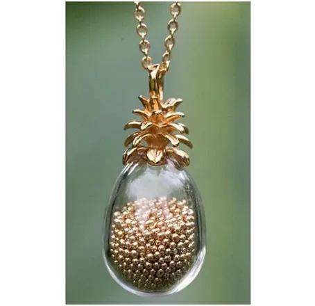 Pineapple Shaker Necklace