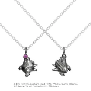 [Pokémon]Gengar(Black ver.) necklace silver