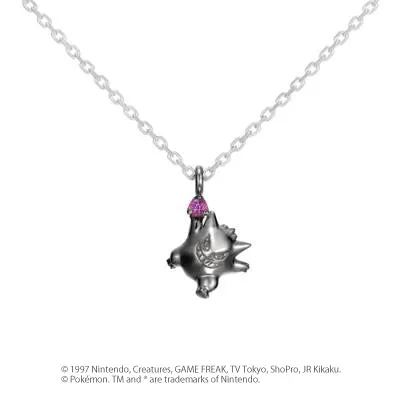 [Pokémon]Gengar(Black ver.) necklace silver