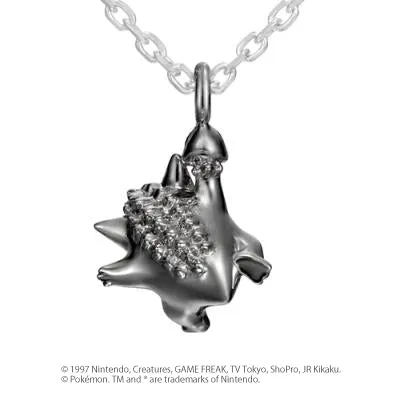 [Pokémon]Gengar(Black ver.) necklace silver
