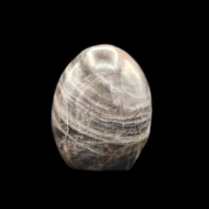 Polished And Cut Base Black Moonstone  Home Decor Mineral Specimen