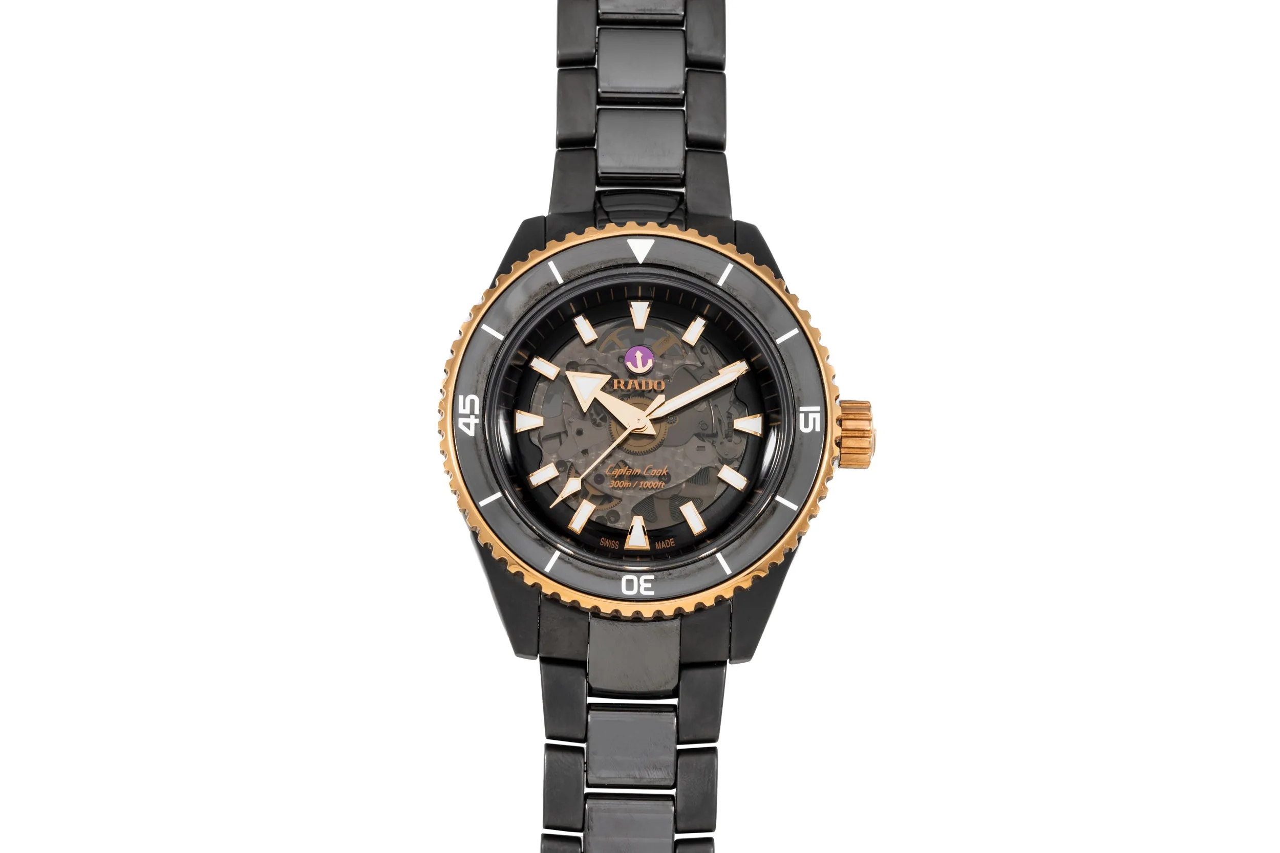 Rado Captain Cook 'High-Tech Ceramic'