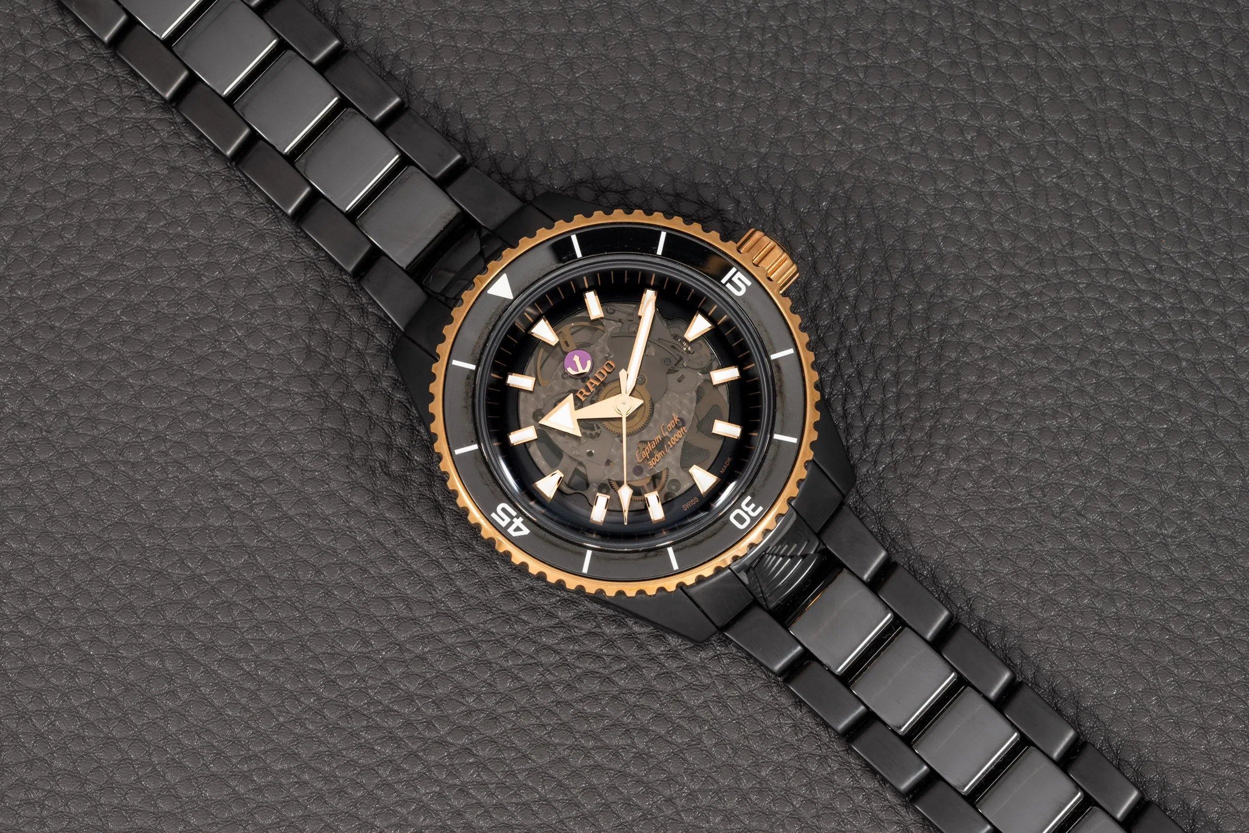 Rado Captain Cook 'High-Tech Ceramic'