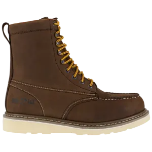 Reinforcer Steel-Toe 8 inch Work Boot Brown