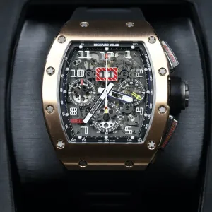 Richard Mille<br>RM011-FM Felipe Massa Rose Gold Titanium