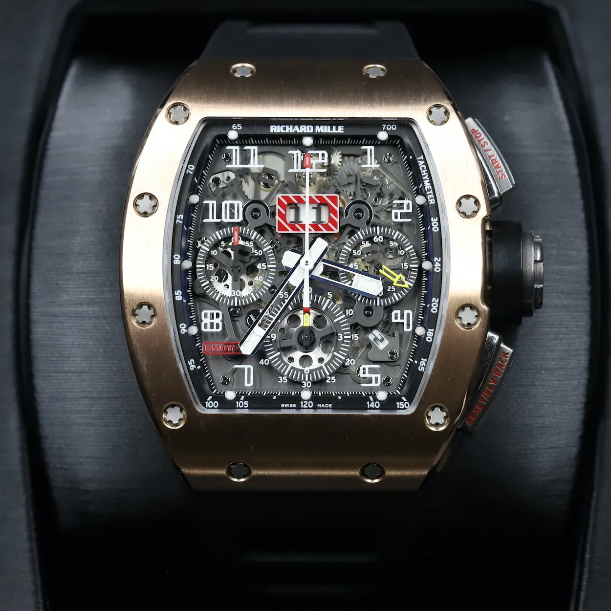 Richard Mille<br>RM011-FM Felipe Massa Rose Gold Titanium