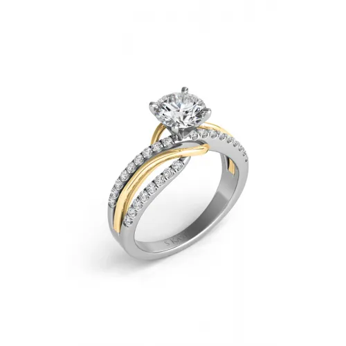 S. Kashi and Sons Bypass Engagement Ring EN7533-1YW