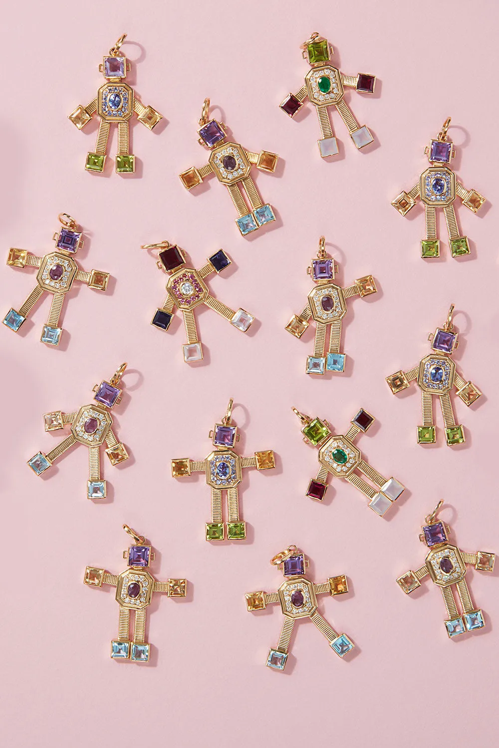SMERALDO ROBOT PENDANT MULTI
