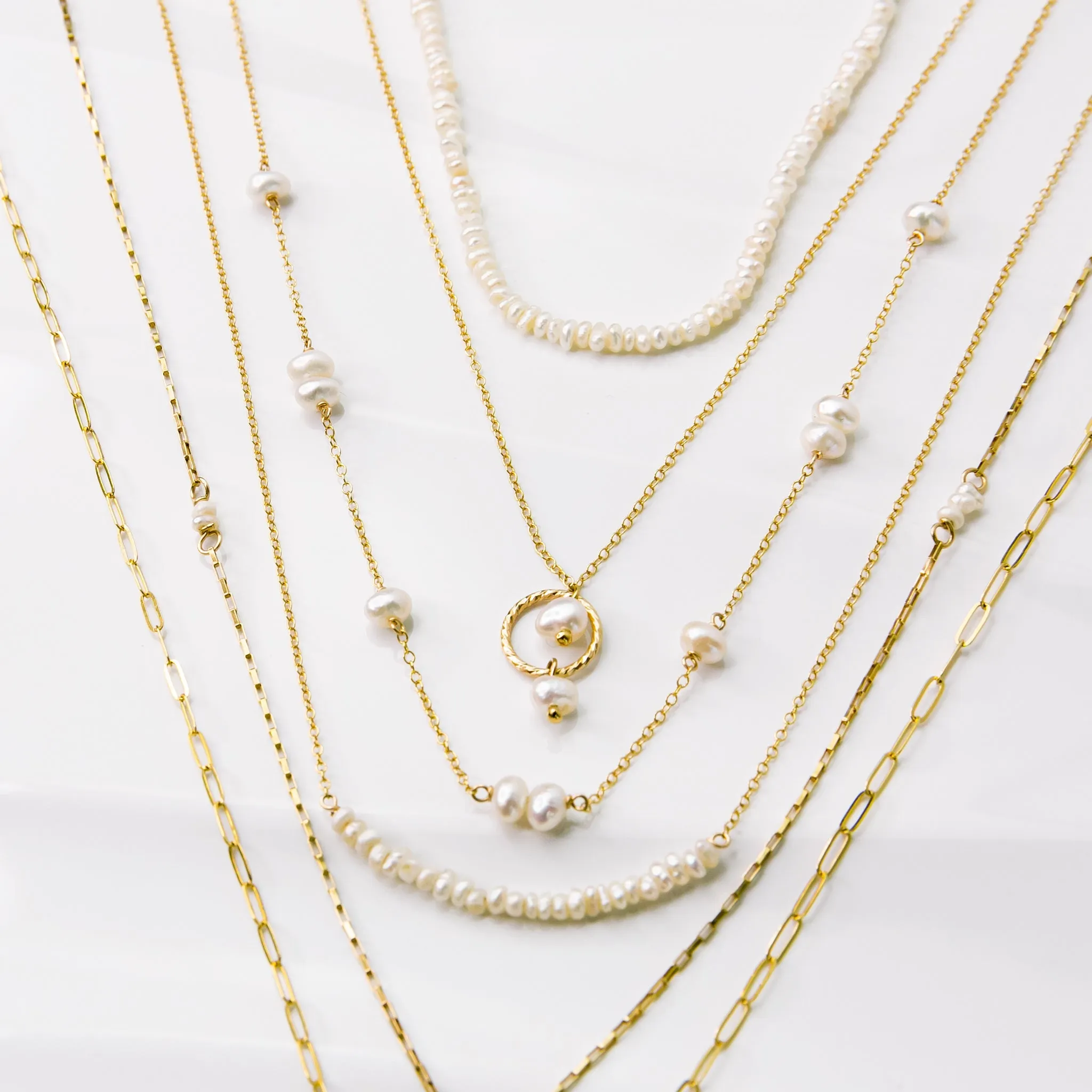 Sola Freshwater Pearl Dainty Necklace