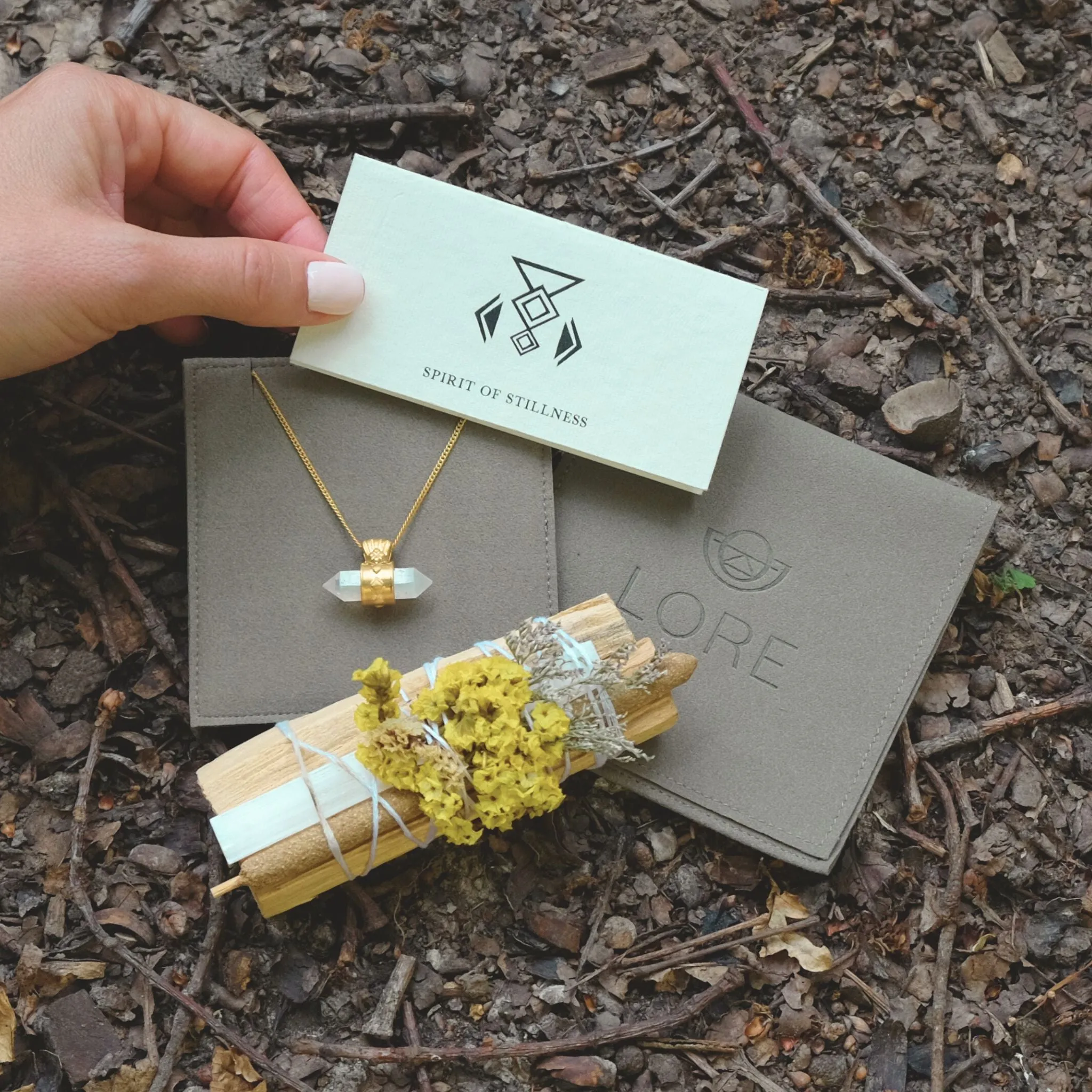 Spirit Of Stillness Necklace Gold