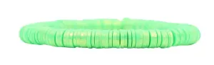 Stacker Stretch Bracelet - Lime Green