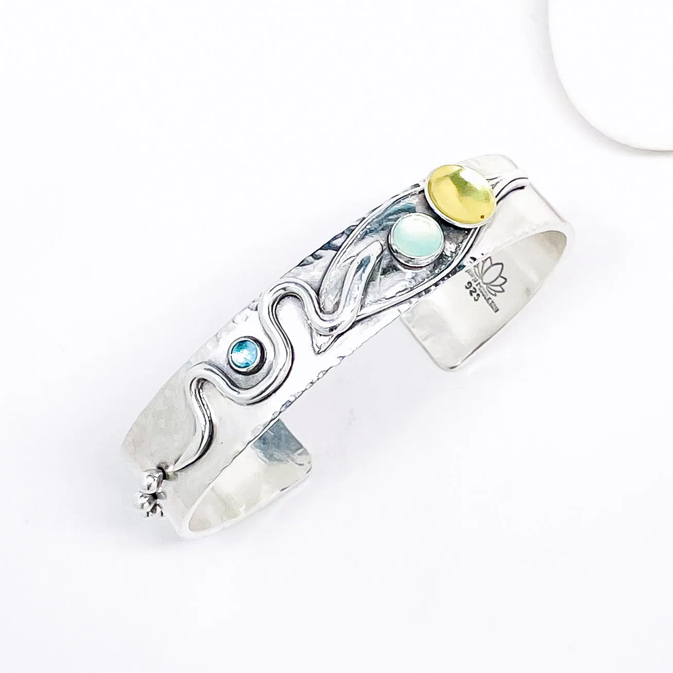 Sterling Silver Snake Bracelet | Kundalini Bracelet