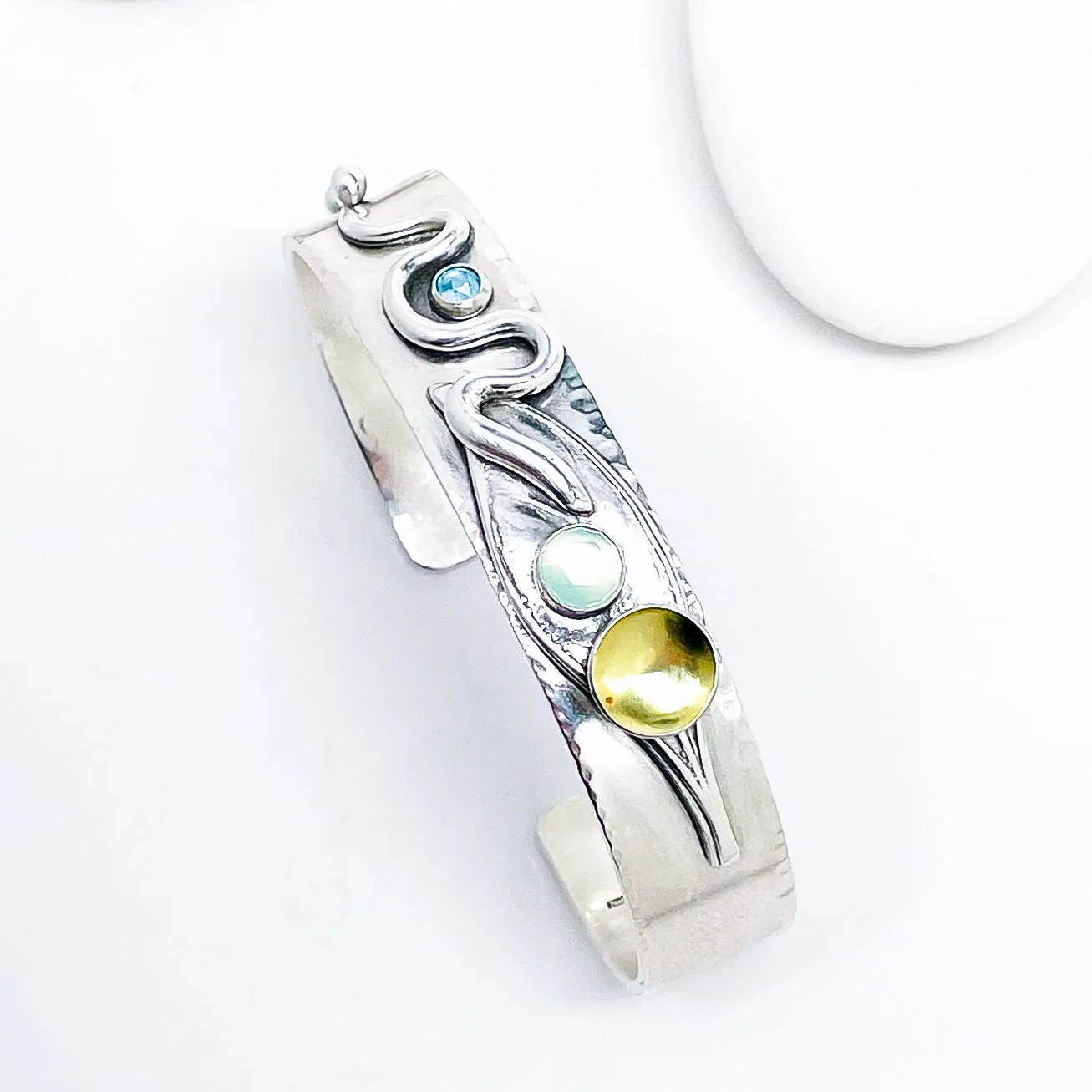 Sterling Silver Snake Bracelet | Kundalini Bracelet
