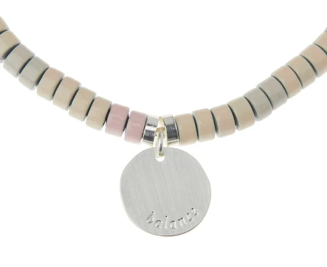 Stone Intention Charm Bracelet - Moonstone/Silver/Gold