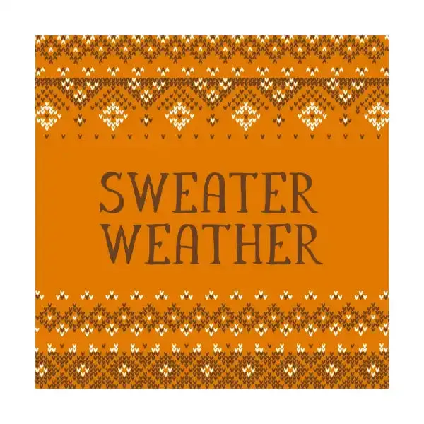 Sweater Weather Cocktail Napkins