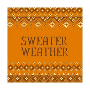 Sweater Weather Cocktail Napkins