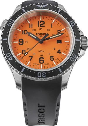 TH3 Watch P67 Diver ORSange Rubber