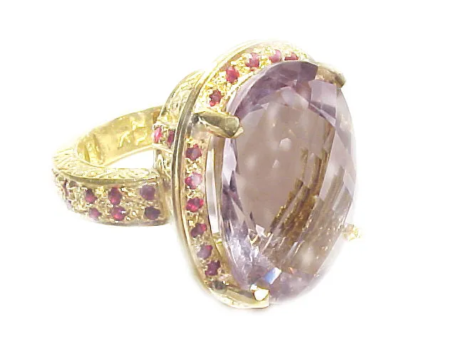 'The Royal Jewel' Cocktail Ring