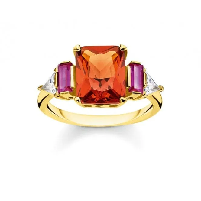 Thomas Sabo Magic Stones Multicoloured Ring TR2262-488-7