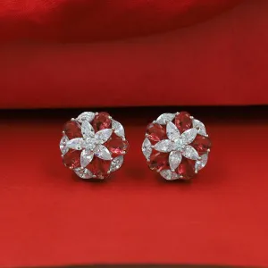 Tops/Studs Zircon/AD Earring 16268-69
