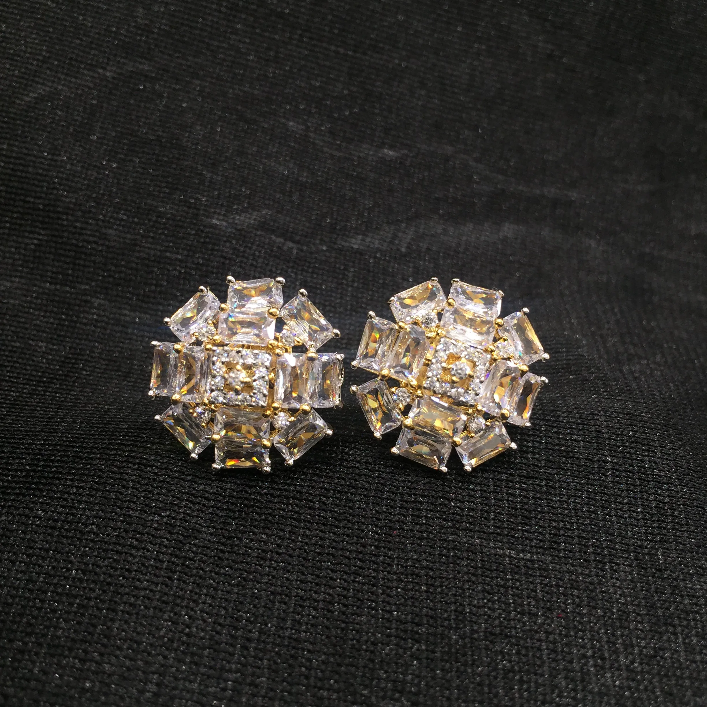 Tops/Studs Zircon/AD Earring 6159-08