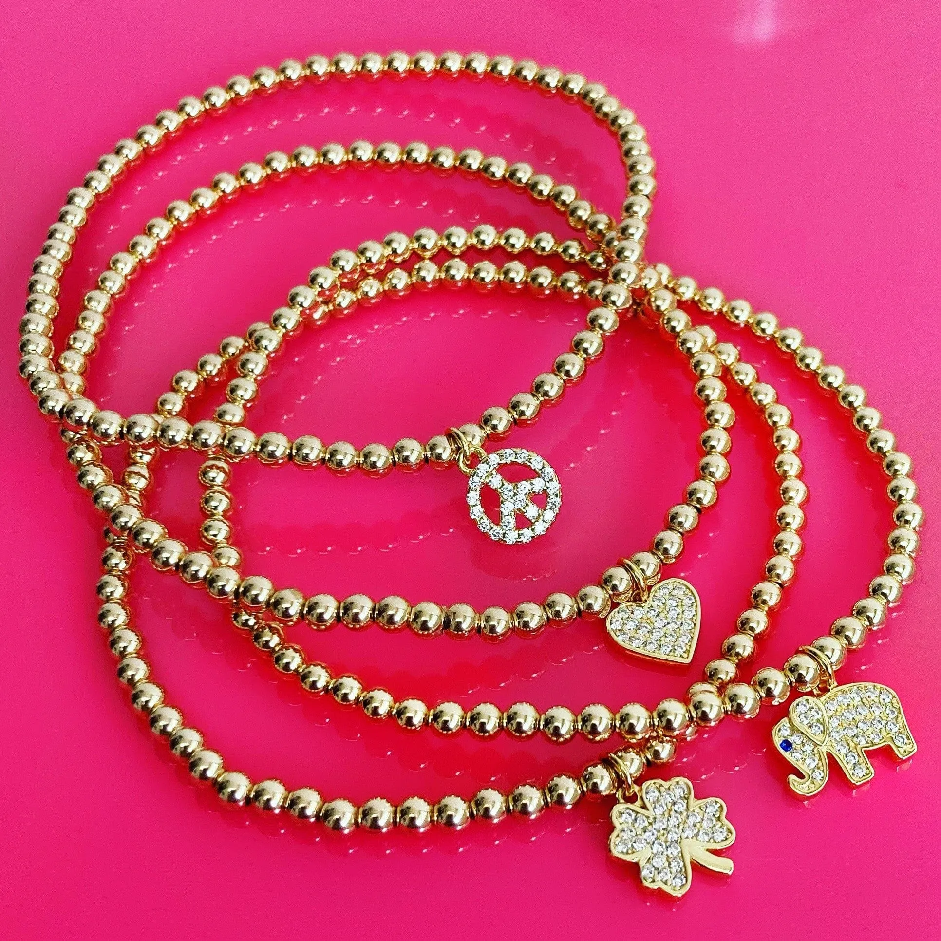 Trunks Up | Dangle Charm Bracelet