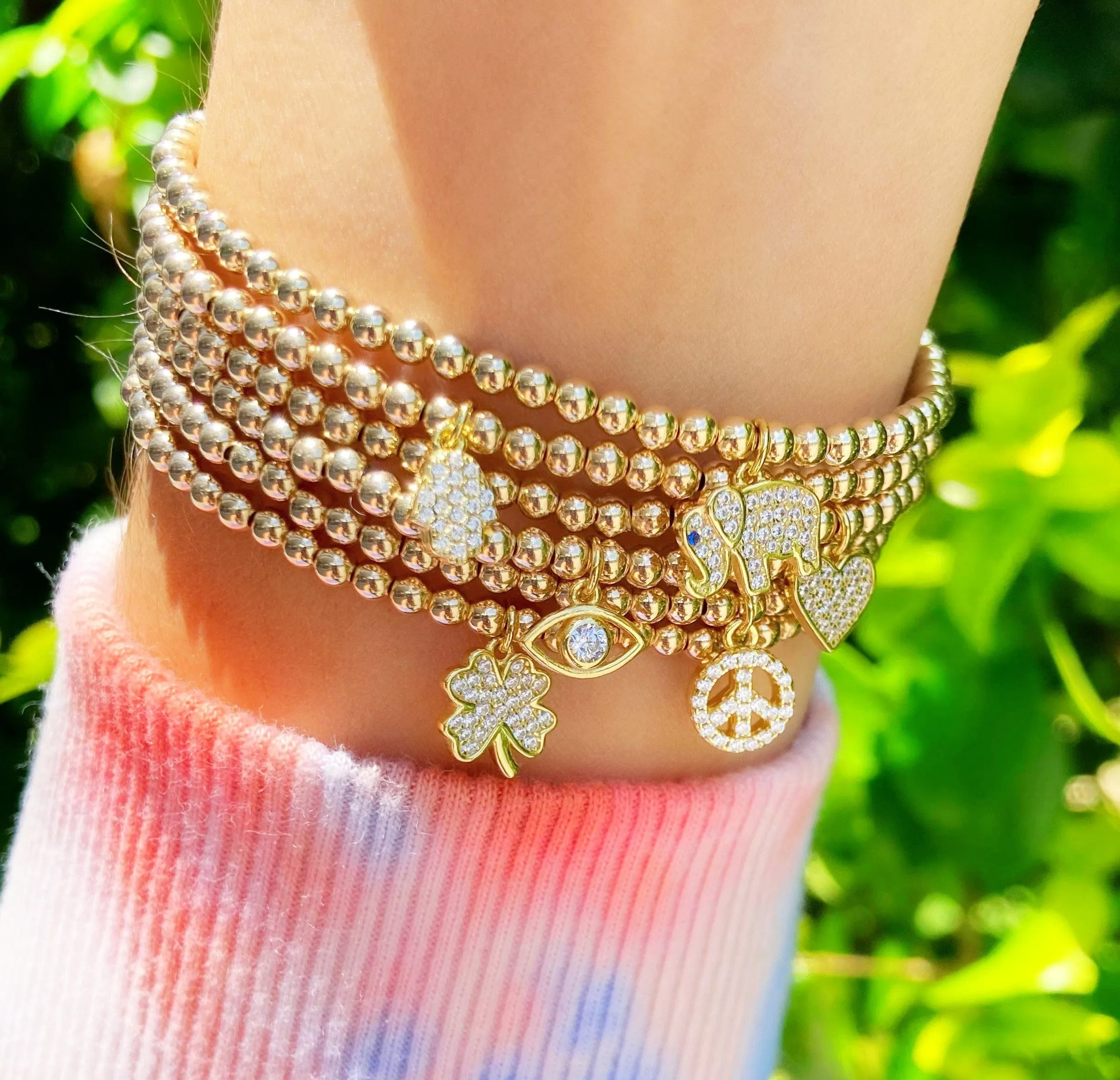 Trunks Up | Dangle Charm Bracelet