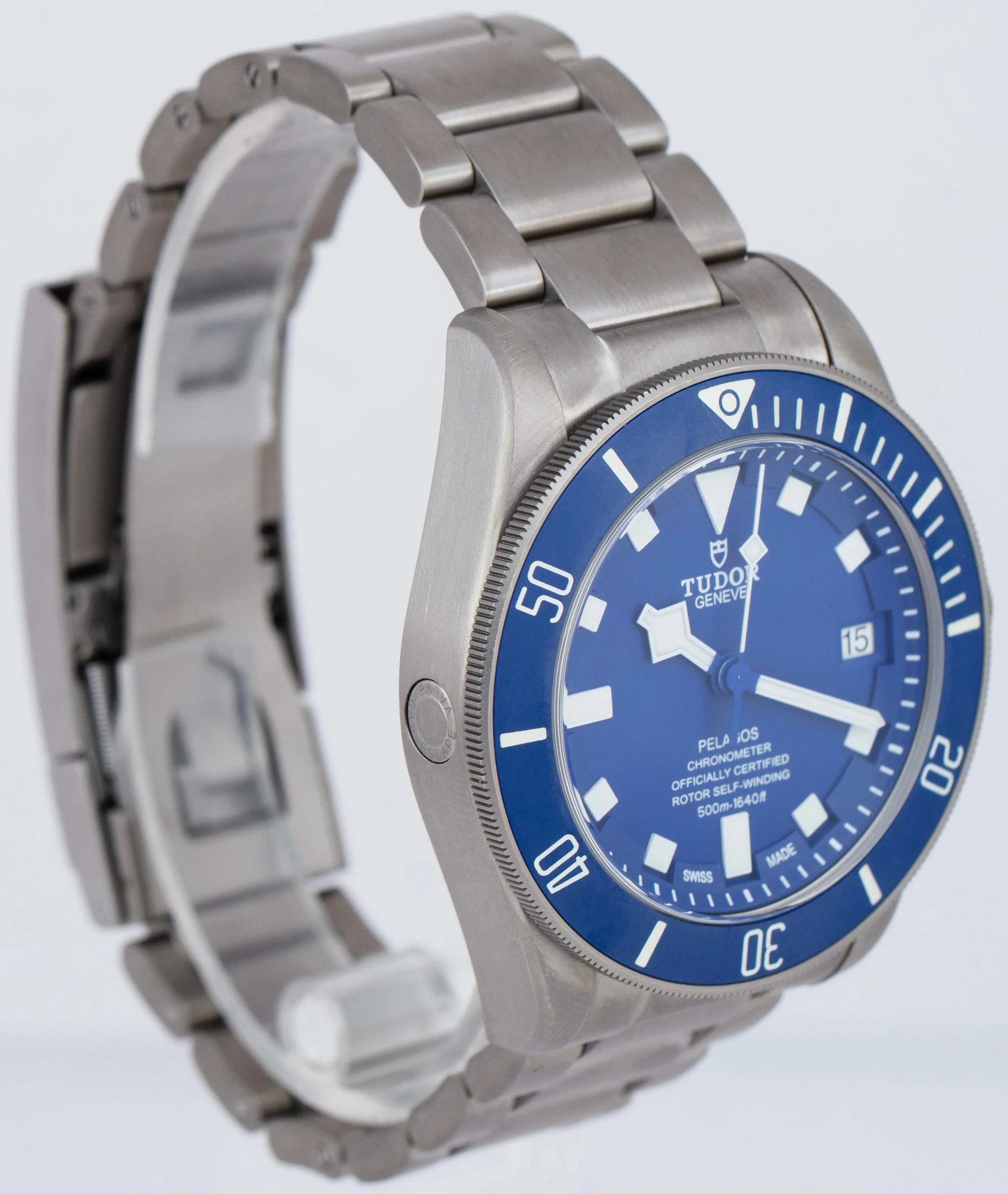 Tudor Pelagos Blue Titanium 42mm Automatic Date Watch 25600 TB CARD BOX