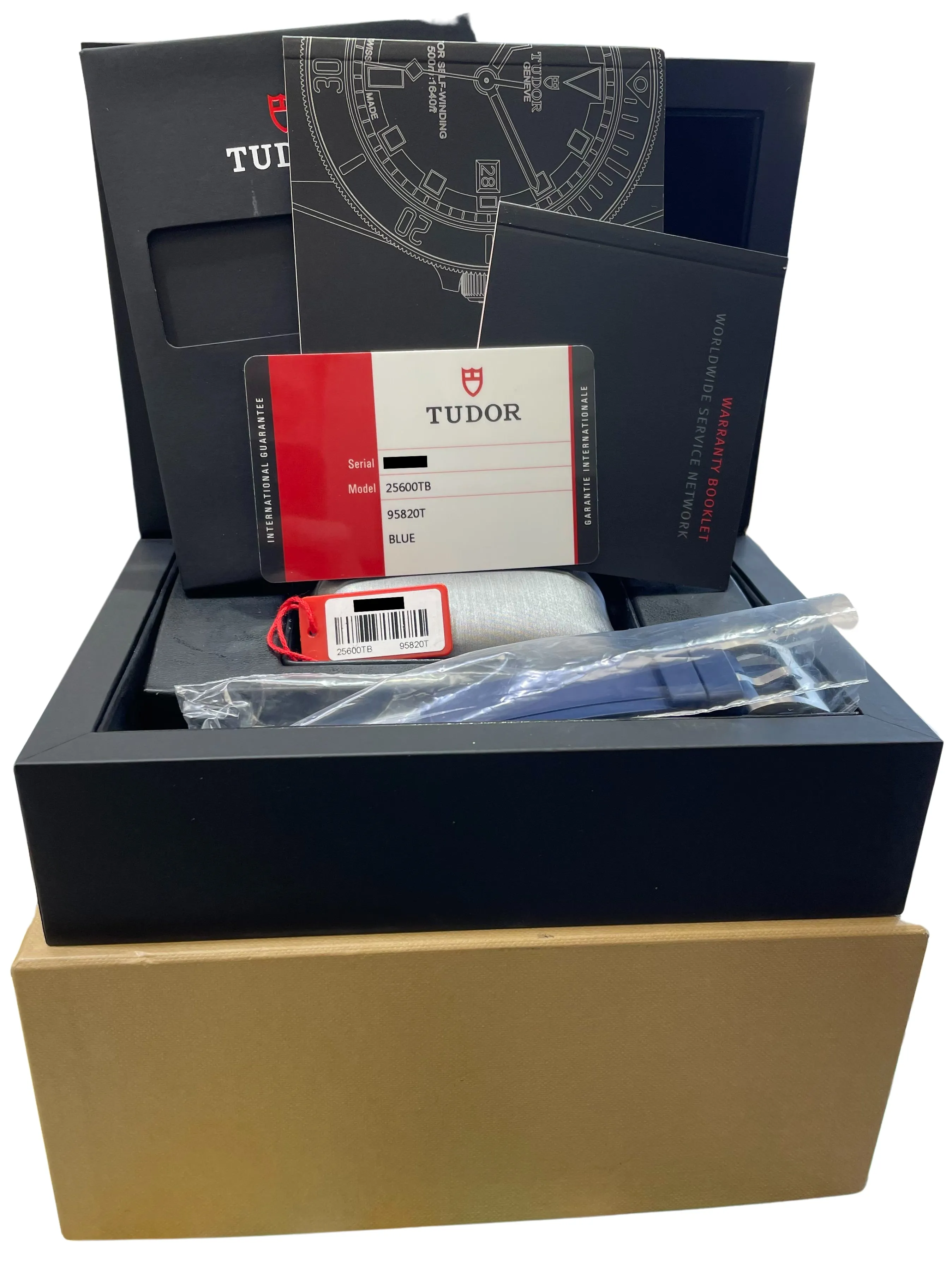 Tudor Pelagos Blue Titanium 42mm Automatic Date Watch 25600 TB CARD BOX