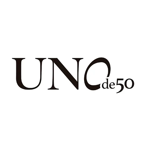UNOde50 18K Gold-plated Bracelet with Front Clasp and White Topaz