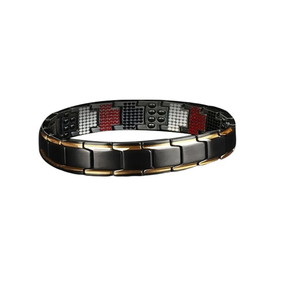 US 1-2 Pc Therapeutic Energy Healing Magnetic Bracelet Therapy Arthritis Jewelry