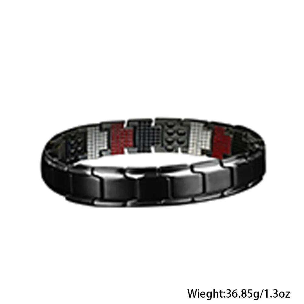 US 1-2 Pc Therapeutic Energy Healing Magnetic Bracelet Therapy Arthritis Jewelry