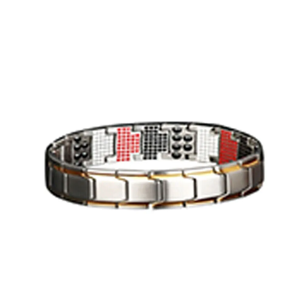 US 1-2 Pc Therapeutic Energy Healing Magnetic Bracelet Therapy Arthritis Jewelry
