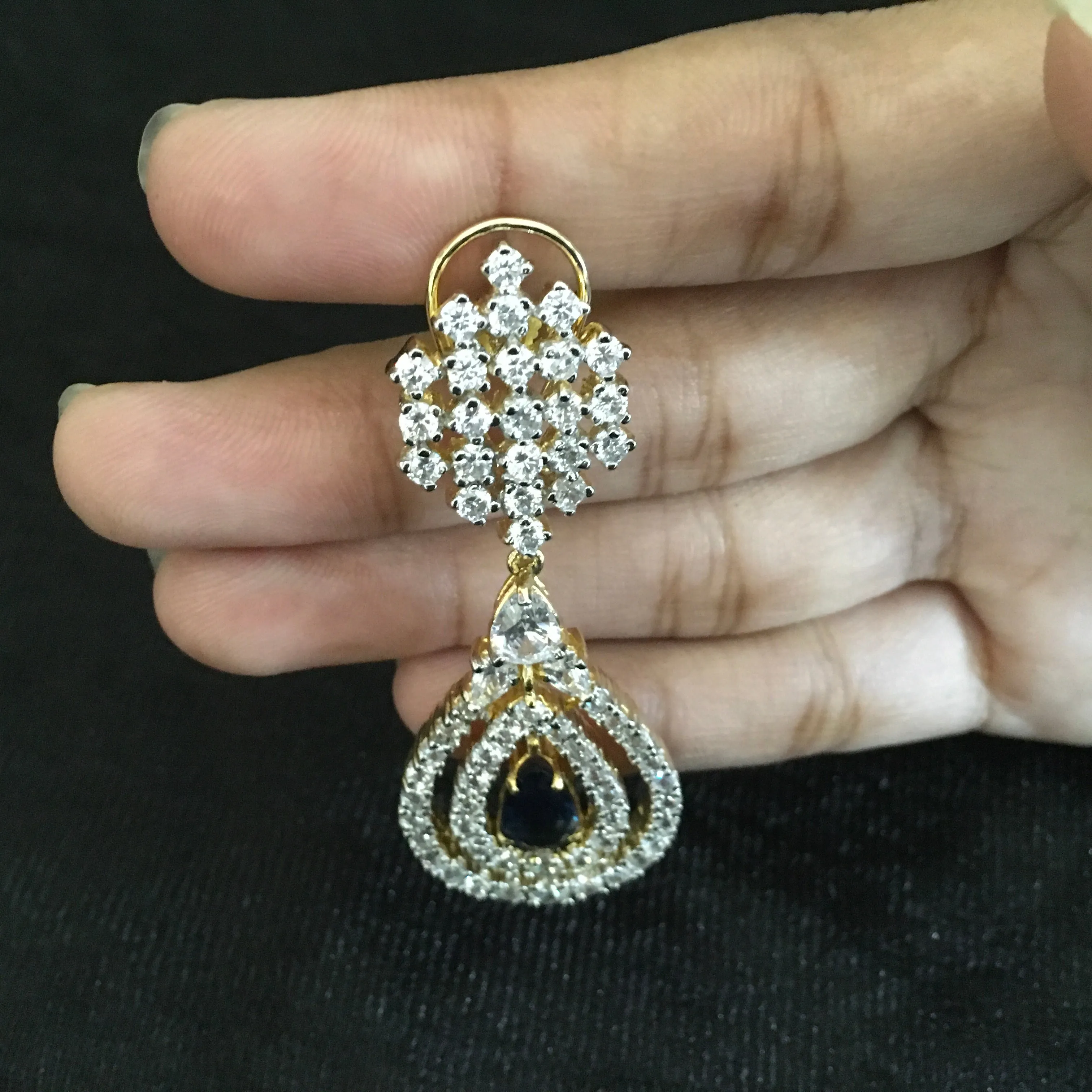 Zircon/AD Necklace Set 8905-3007